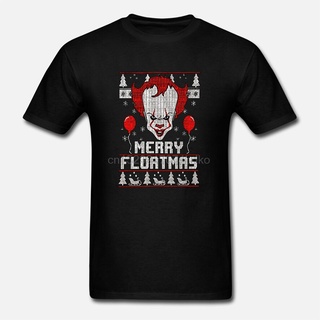 T-shirt  เสื้อยืด พิมพ์ลาย Merry Floatmas Parody แฟชั่นผู้ชายS-5XL