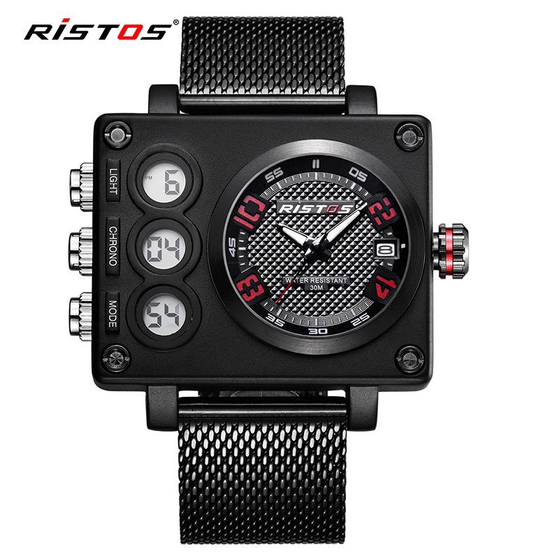 RISTOS 9362 นาฬิกาอิเล็กทรอนิกส์สำหรับผู้ชาย