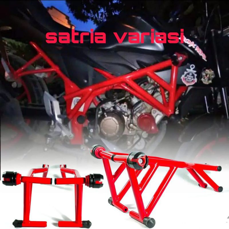 Crashbar/tumbler cb150r ใหม่และ cb150r old plus jalu