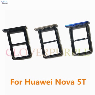 อะแดปเตอร์ถาดซิมการ์ด Micro SD สําหรับ Huawei Nova 5T Honor 20