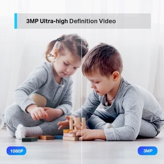 กล้องวงจรปิด WiFi หมุนได้ TP-Link Tapo C210 2K 3MP Night Vision Motion Tracking ดูผ่านมือถือ