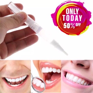 เจลฟอกฟันขาวแบบแท่งปากกา 2ml Transparent White Teeth High Strength Whitening Gel Pen Whitener