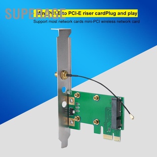 Superage Mini Pci-E To Riser Card External อะแดปเตอร์การ์ดเชื่อมต่อเครือข่าย