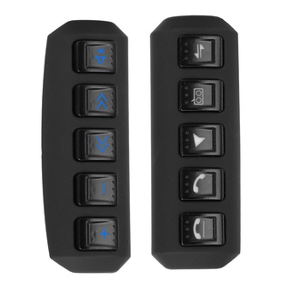 ปุ่มรีโมทควบคุมพวงมาลัยสําหรับ Stereo Backlight Gps มัลติฟังก์ชั่น