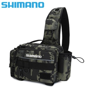 Shimano กระเป๋าสะพายไหล่ คาดเอว อเนกประสงค์ กันน้ํา เหมาะกับการพกพาเดินทาง เล่นกีฬา ตกปลา สําหรับผู้ชาย 2022