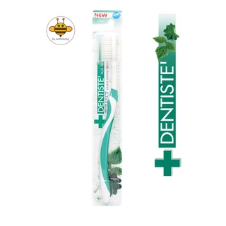 แปรงสีฟัน เดนทิสเต้ ขนแปรงนุ่ม DENTISTE PLUS WHITE   1 ด้าม (คละสี)