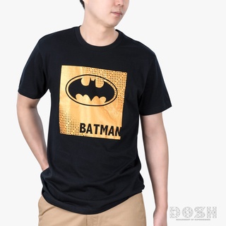 DOSH MENS T-SHIRTS BATMAN  เสื้อยืด คอกลม แขนสั้นผู้ชาDBMT5276-BL