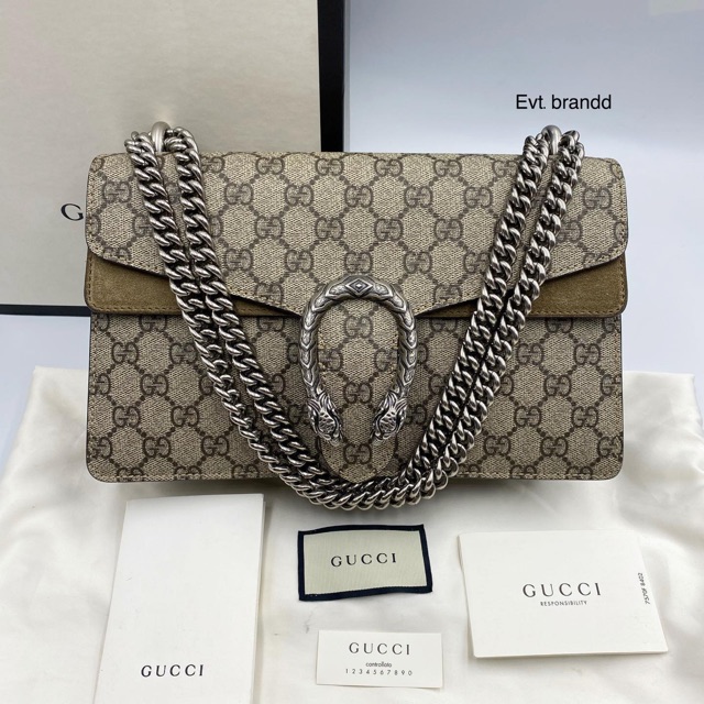 Used like very newwww Gucci dionysus small y.2020 Fullbox ปีกเบจ