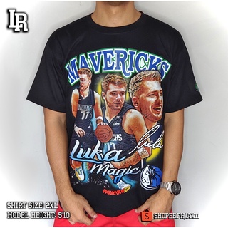 เสื้อยืด พิมพ์ลาย Luka Doncic Dallas Mavericks Bootleg