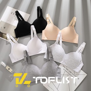 สินค้าพร้อมส่งจากไทย💥TOPLIST💥 (TL-N325) ชุดชั้นในสาว 3D ออกแบบด้วยผ้าฝ้ายนุ่ม sport bra ความเซ็กซี่ เนื้อผ้านิ่ม