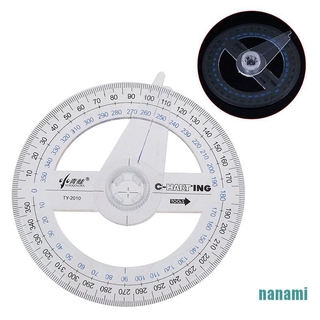 (นานามิ) ไม้บรรทัดพลาสติก เส้นผ่าศูนย์กลาง 10 ซม. 360
