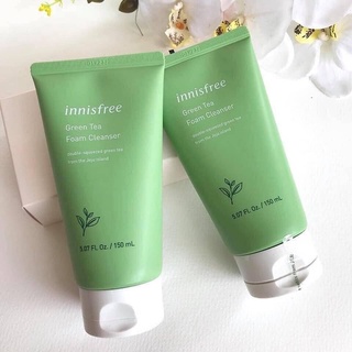 โฟมล้างหน้า Innisfree​ Green Tea Foam Cleanser 150ml.