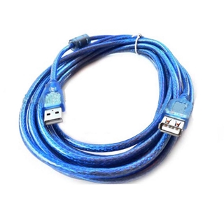 สาย usb ต่อยาว Extention cable AM Af ผู้+เมีย v2.0ยาว 5 เมตร#1086