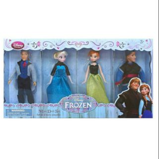 **กล่องไม่สวย** Disney Frozen mini doll set เซ็ตตุ๊กตาขนาด 5 นิ้วจากเรื่องโฟรเซ่น