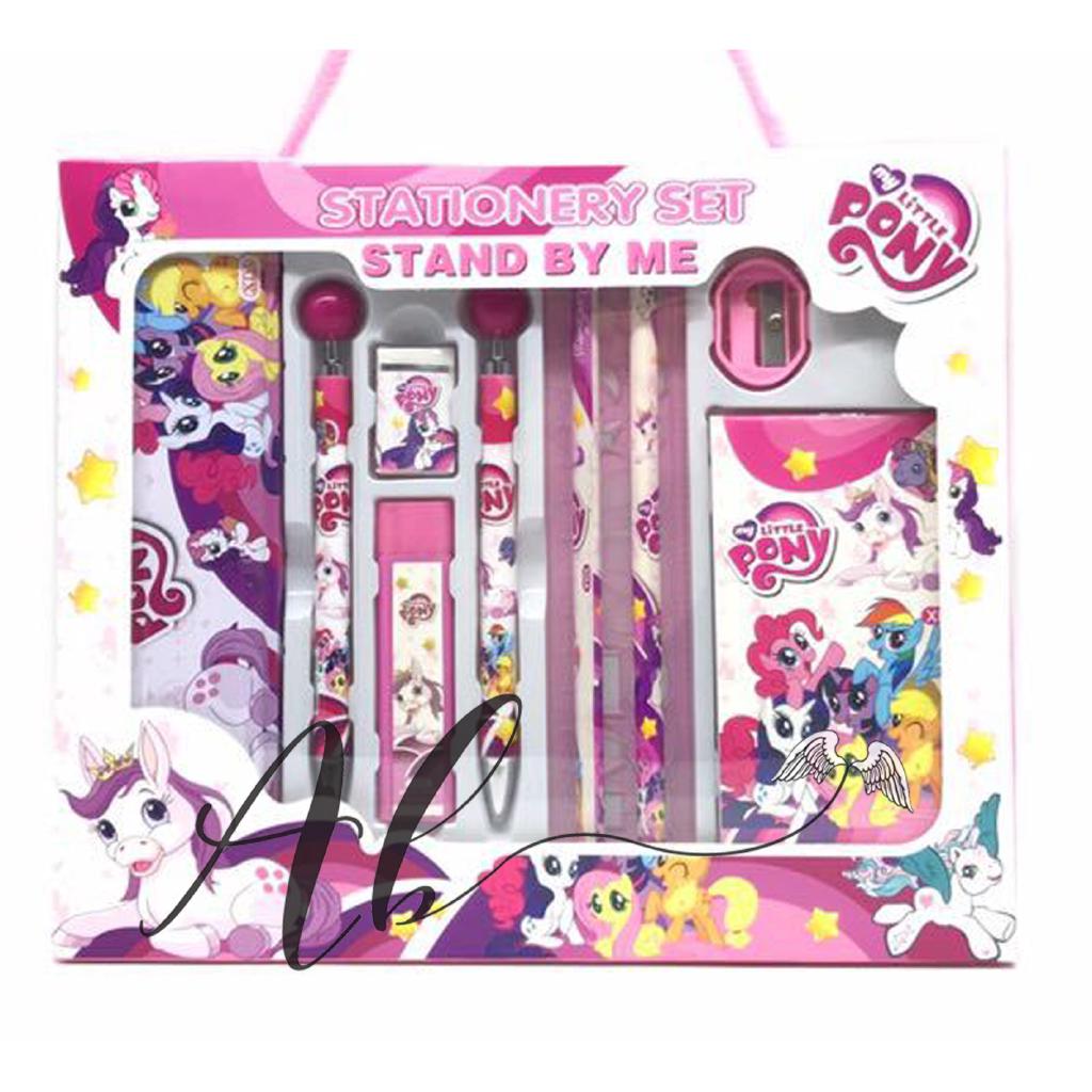 ชุดเครื่องเขียน ลายการ์ตูน Angel Baby My Little Pony