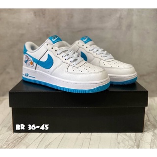 Nike air force 1 รองเท้าผ้าใบผูกเชือกพร้อมกล่อง