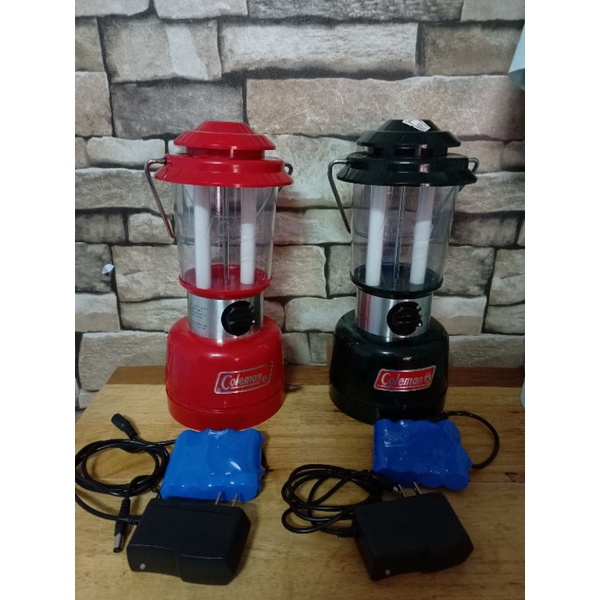 แบตเตอรี่ ตะเกียง Coleman 3200/6400 mAh พร้อมที่ชาร์จ
