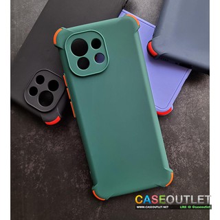 เคส Xiaomi Mi11 Mi 11 | Redmi 9t TPU ด้านลดรอยนิ้ว เสริมมุม กันกระแทก กันกล้อง คลุมเลนส์ เคสงานสวย