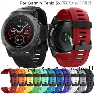 สายนาฬิกาข้อมือ อุปกรณ์เสริมสําหรับ Garmin Fenix 6 X / Fenix 5 X / 3 / 3 Hr / Fenix 5 X Plus ขนาด 26มม.