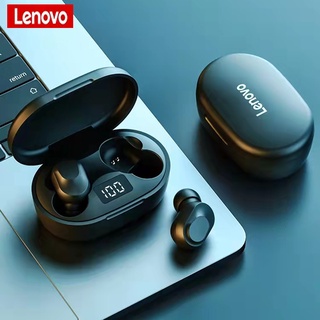 Lenovo XT91 TWS หูฟังบลูทูธ 5.0 หูฟังไร้สาย 300mAh เคสชาร์จ กีฬาวิ่ง Heasets หูฟังสเตอริโอ