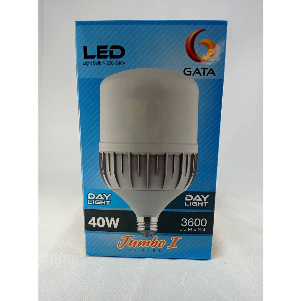 Jumbo I GATAหลอดไฟบั๊บLED40wแสงเดย์รุ่น3600Lumens (046079)