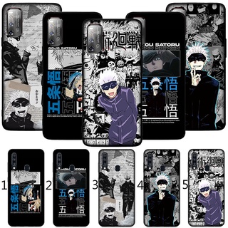 เคสซิลิโคนนิ่ม ลายอนิเมะ Jujutsu Kaisen Gojo Satoru 121HE สําหรับ Xiaomi Redmi Note 11 9T 10 9 9S K20 Pro Max