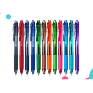 ปากกาเจล ปากกาเจลสี เพนเทล Pentel ENERGEL X รุ่น BLN105 ขนาด 0.5 มม.และ รุ่น BLN107 ขนาด 0.7 mm. (ราคาต่อแท่ง)