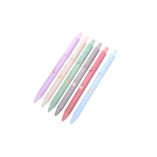ปากกาเจลกดลม ปากกากด ลมเข้า ปากกาลายเซ็น เครื่องเขียนสำนักงาน มี 6 สีให้เลือก