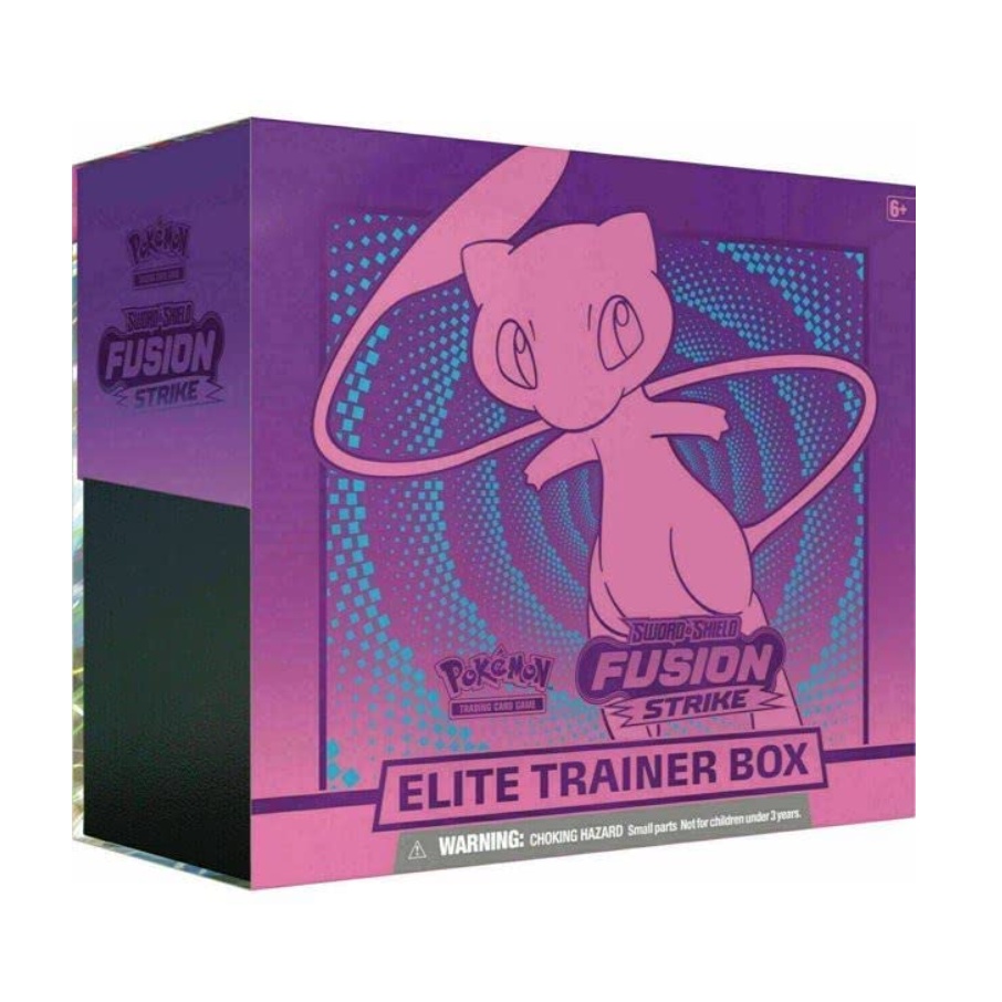 ส่งตรงจากญี่ปุ่น Pokemon TCG: Sword &amp; Shield Fusion Strike Elite Trainer BOX Booster Pack 8