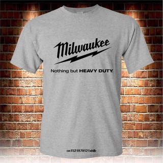 ผู้ชายTเสื้อแฟชั่นMilwaukeeเครื่องมือสีเทาตลกเสื้อยืดNovelty Tshirtผู้หญิง2020คุณภาพสูงแบรนด์Tเสื้อสบายๆแขนสั้นO-คอแฟชั่