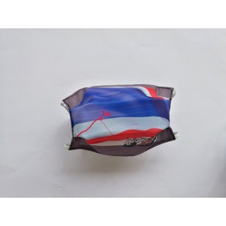 ลาย ธงชาติ  มัสลิน 3 ชั้น ป้องกันฝุ่น ป้องกันละออง / Flag Fashion Mask Fabric