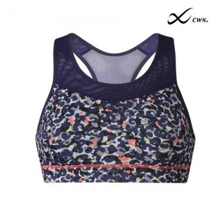 CW-X Sport Bra (บราสวมหัว) รุ่น IC4155 สีเทาลาย