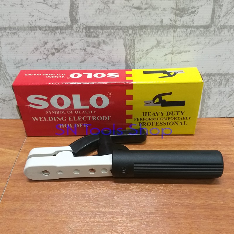 หัวเชื่อม คีมจับเชื่อม คีมเชื่อม คีมอ๊อก SOLO 300-500 แอมป์ Welding Electrode Holder