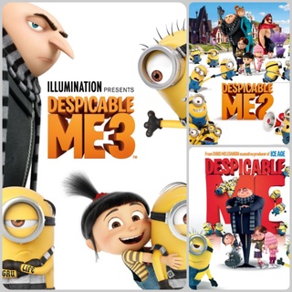 [DVD FullHD] มิสเตอร์แสบ ร้ายเกินพิกัด ครบ 3 ภาค-3 แผ่น Despicable Me 3-Movie Collection #หนังการ์ตูน #แพ็คสุดคุ้ม