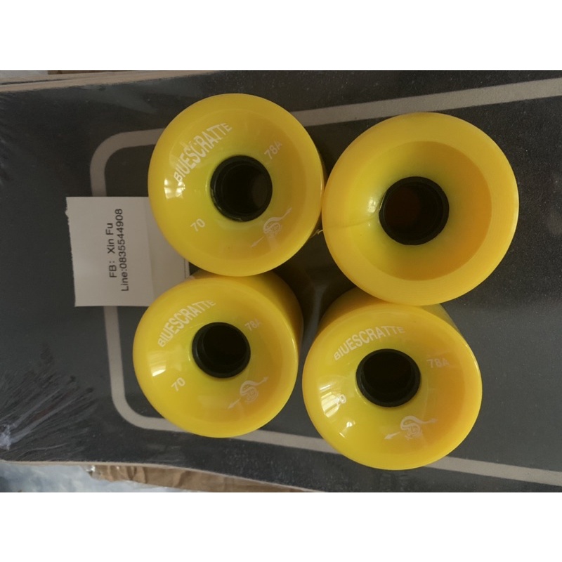 skateboard wheels surfskate wheels 70X51mm 78A ล้อสเก็ตบอร์ด