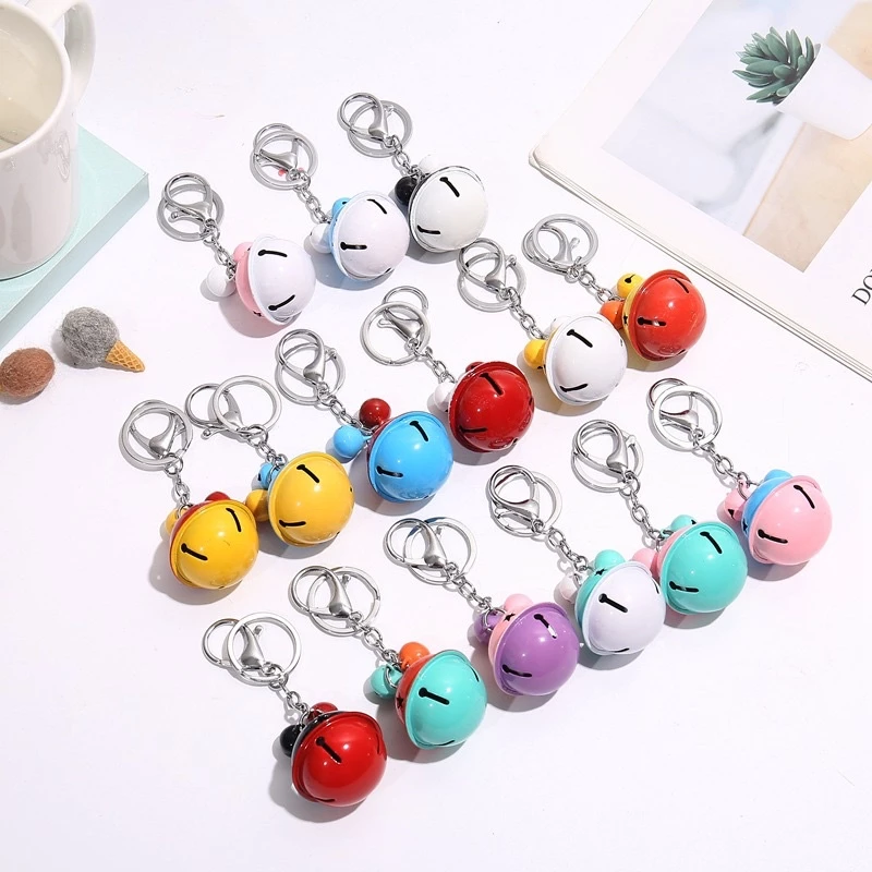 Trendy Bells มีให้เลือกถึง 16 สี! น่ารักแฟชั่นเบลล์พวงกุญแจผู้หญิงกระเป๋าเครื่องประดับรถยนต์LD ysk