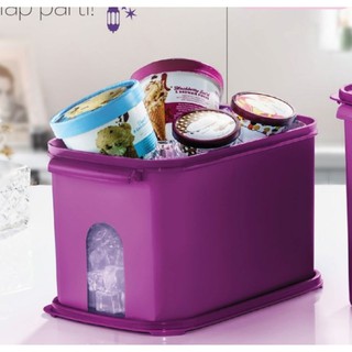 Tupperware กล่องโมดูล่าคีปเปอร์ขนาดใหญ่ มีช่องให้เห็นของด้านใน ฝาปิดแน่น(1ใบ)