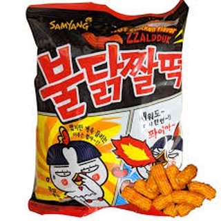 แพ็ค 2 ชิ้น Samyang Zaldduck Snack 120g. ซัมยัง สแน็คไก่รสเผ็ด 120กรัม