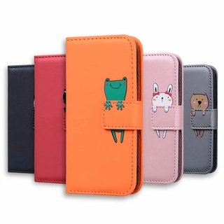 Casing Samsung Galaxy S20FE S20 Ultra Plus S20+ S10 Lite S10e S10+ S9+ Cartoon cute PU Leather Flip Case Back Cover