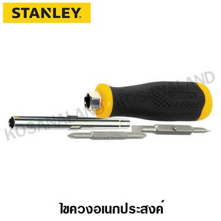 Stanley # 68-012 ไขควงอเนกประสงค์ พร้อมหัวขัน 6 ขนาด