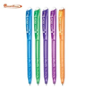 ปากกา ปากกาลูกลื่น Quantum Skate Jolly หัว 0.7 น้ำเงิน (คละสี) (กระบอก 50 แท่ง)