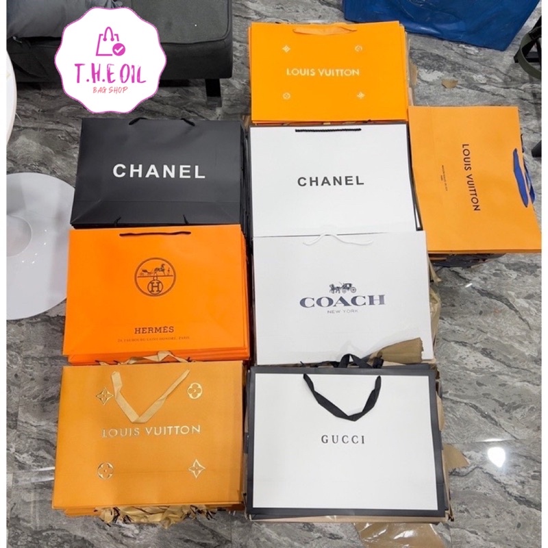 5.5 ใส่โค้ด 15DD55 ลดเพิ่ม [The.OiL] พร้อมส่งจ้า ถุงกระดาษ Size 10”/12” นิ้วงานสวยมากแม่(Best Seller)