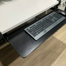 reviewราคาโปร3 3ที่วางคีย์บอร์ด แบบหนีบโต๊ะ Keyboard tray ถาดวางคีย์บอร์ด ไม่ต้องเจาะโต๊ะ ติดตั้งง่าย แข็งแรง สวยงาม comment 2