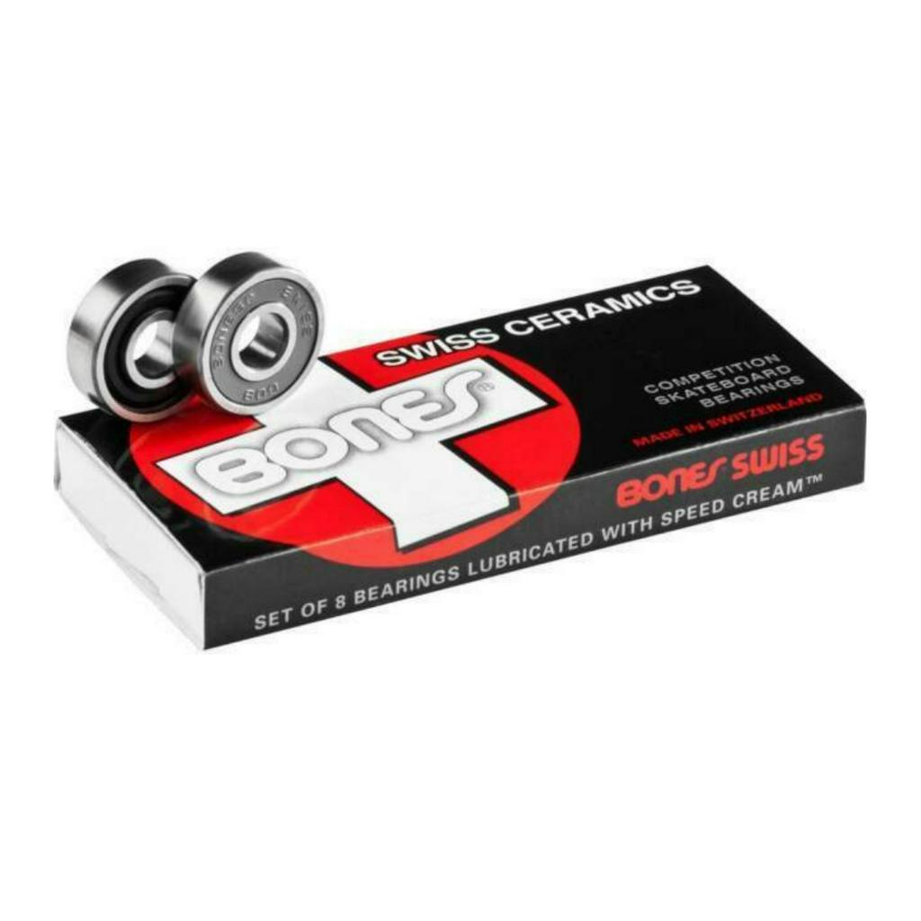 Bones® Bearings Swiss Ceramic Skateboard 8 pack