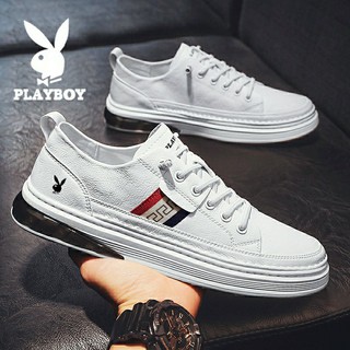 PreOrder รองเท้าผ้าใบ Playboy ใส่สบายๆ สไตล์อังกฤษ