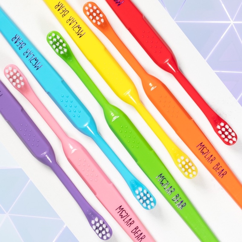 Molar Bear แปรงสีฟันเด็ก ขนนุ่ม หัวแปรงขนาดเล็ก [สำหรับเด็ก 0-3 ปี]