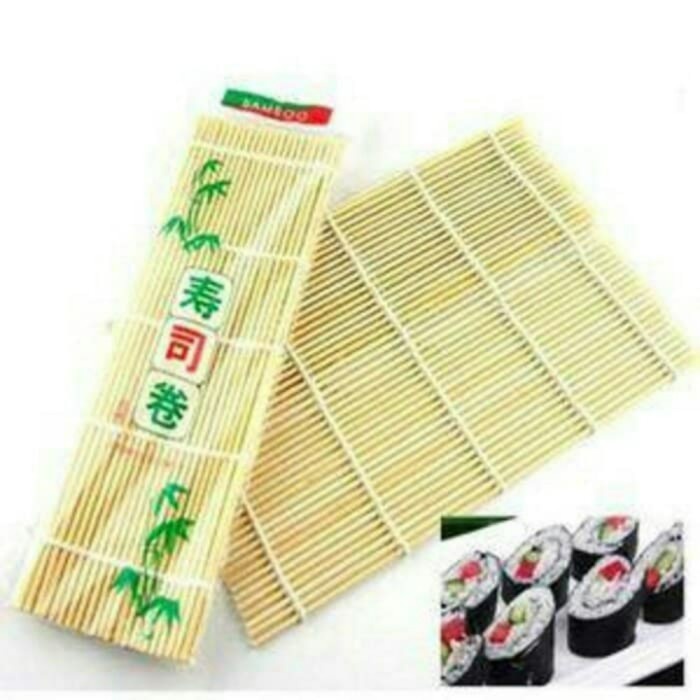 ขาย SUSHI ROLL BAMBOO 24X24CM THICK SUSHI MAKER BAMBOO SUSHI MAKING TOOL GIMBAP