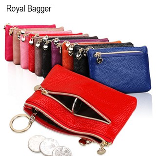 Royal Bagger กระเป๋าใส่เหรียญ หนังแท้ ขนาดเล็ก แฟชั่นใหม่ สําหรับผู้หญิง