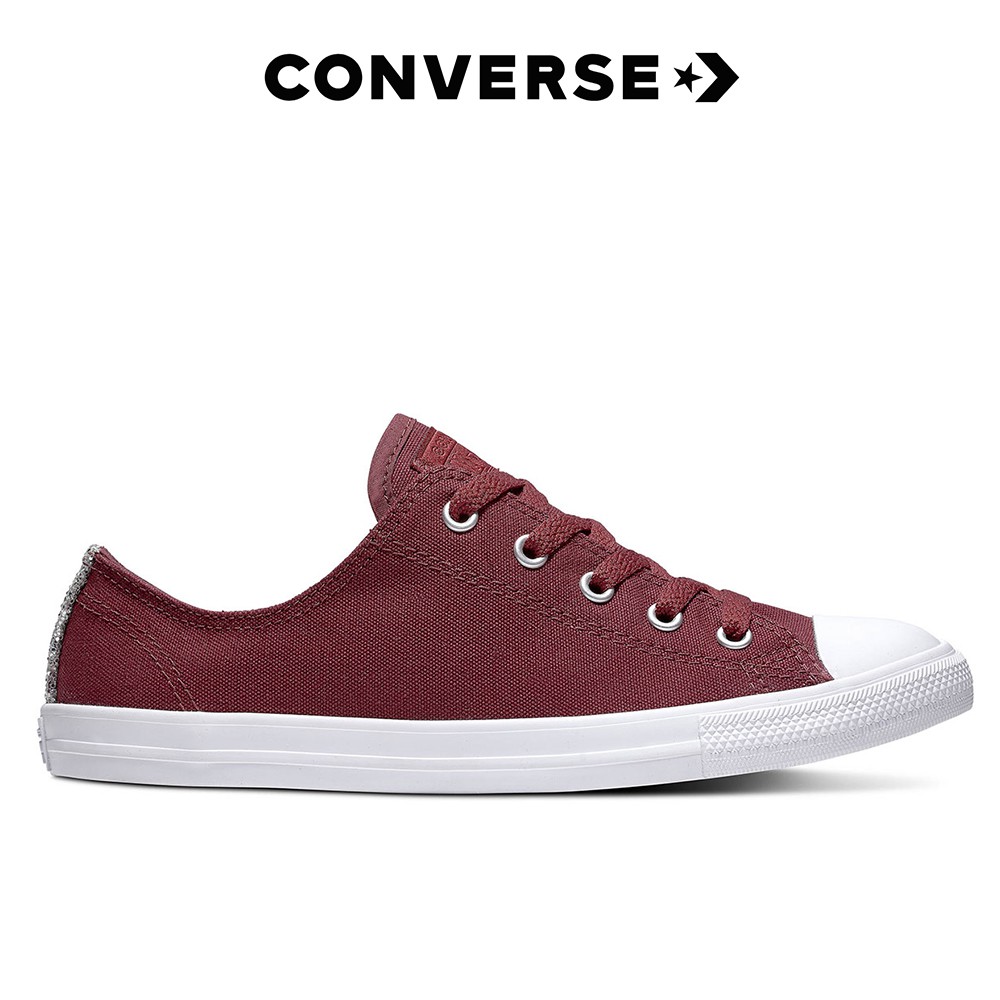 converse dainty maroon