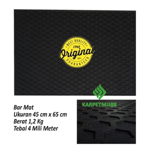 Cafe Bar Mat พรม Coaster 45x65 ซม. 4 มม